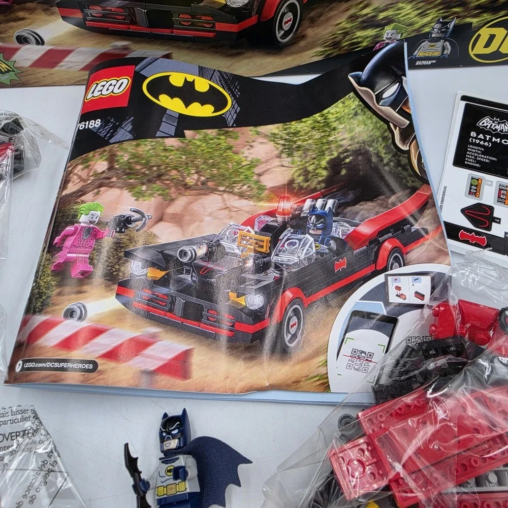 CIB LEGO DC Batman Classic TV Series Batmobile 76188 Batman Joker 345 pcs 2021
